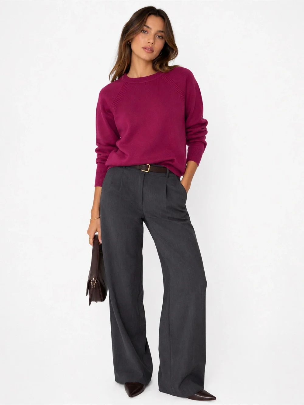 J.Crew Wool-blend boyfriend sweater